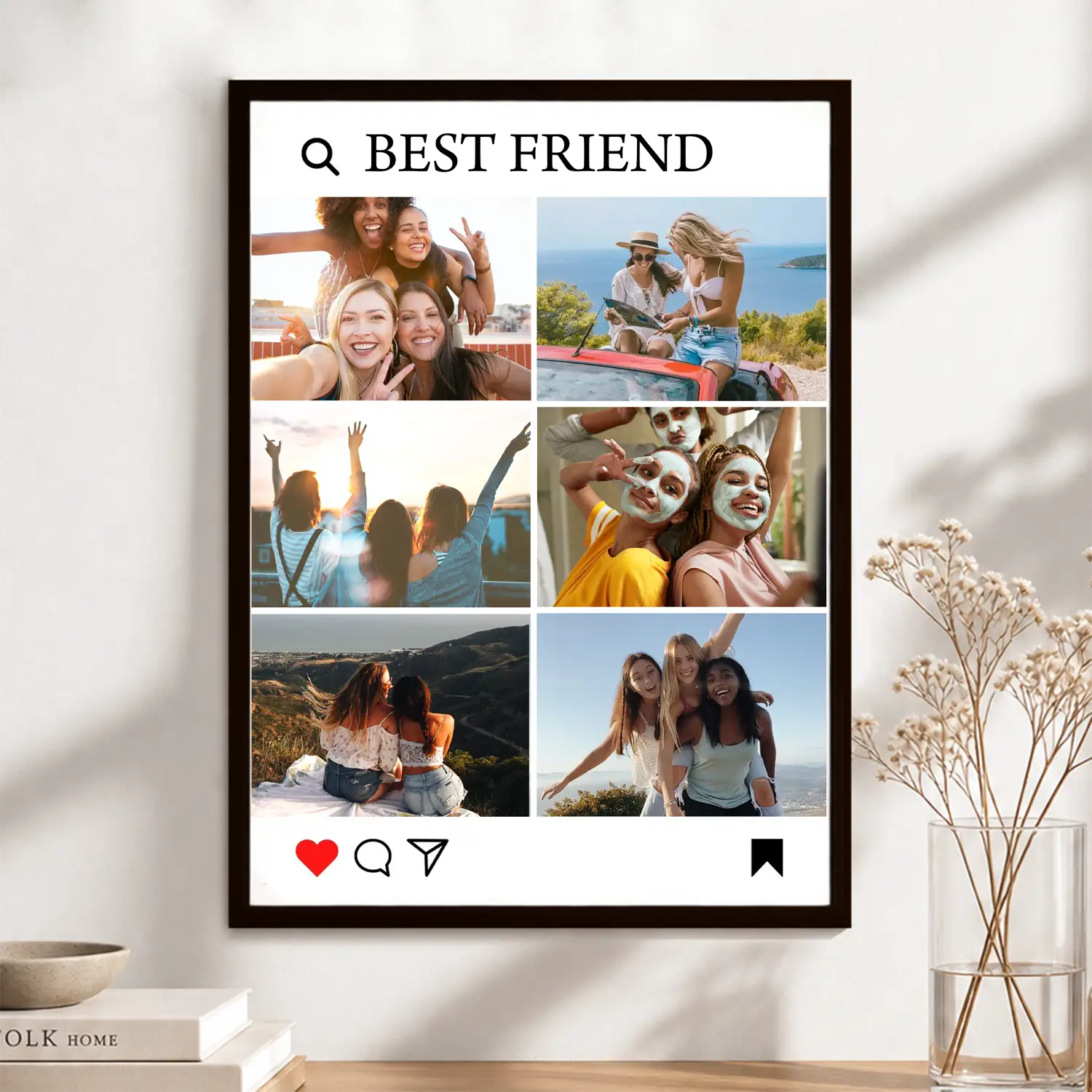 Фотоколаж "Best friend" с вашите 6 снимки