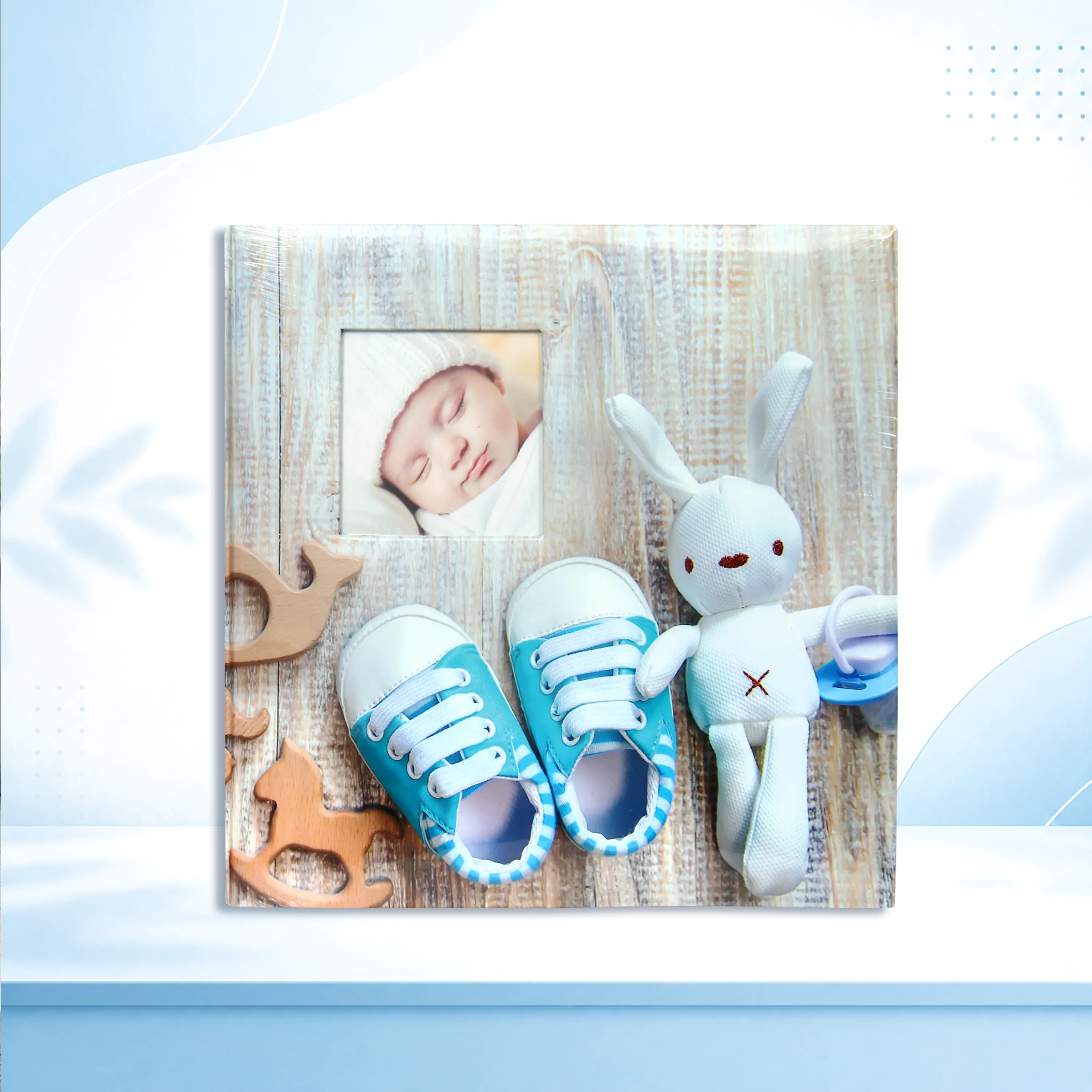 Детски Фото Албум - Сини Обувки 10cm х 15cm - 500 снимки