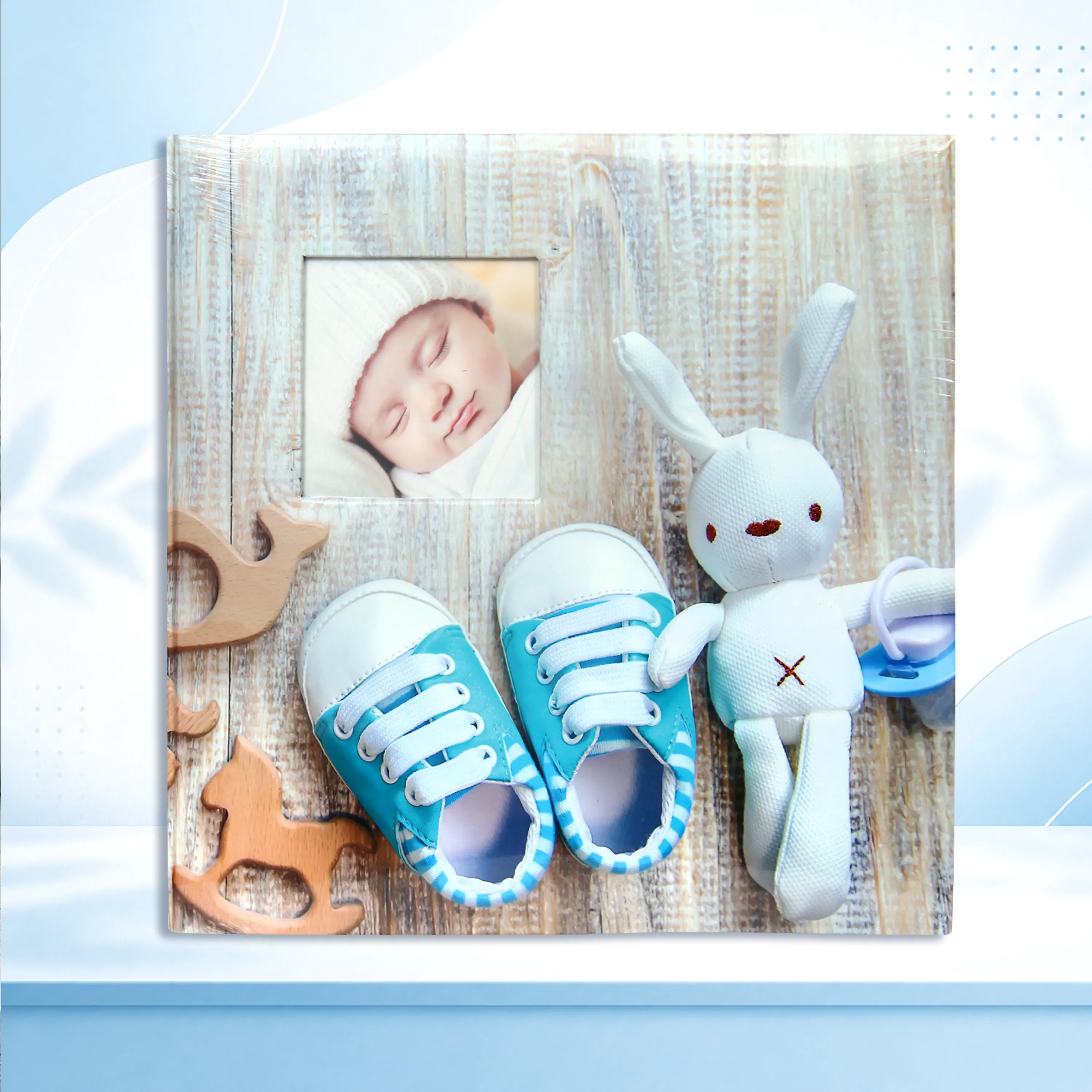 Детски Фотоалбум - Сини Обувки 10cm х 15cm - 500 снимки