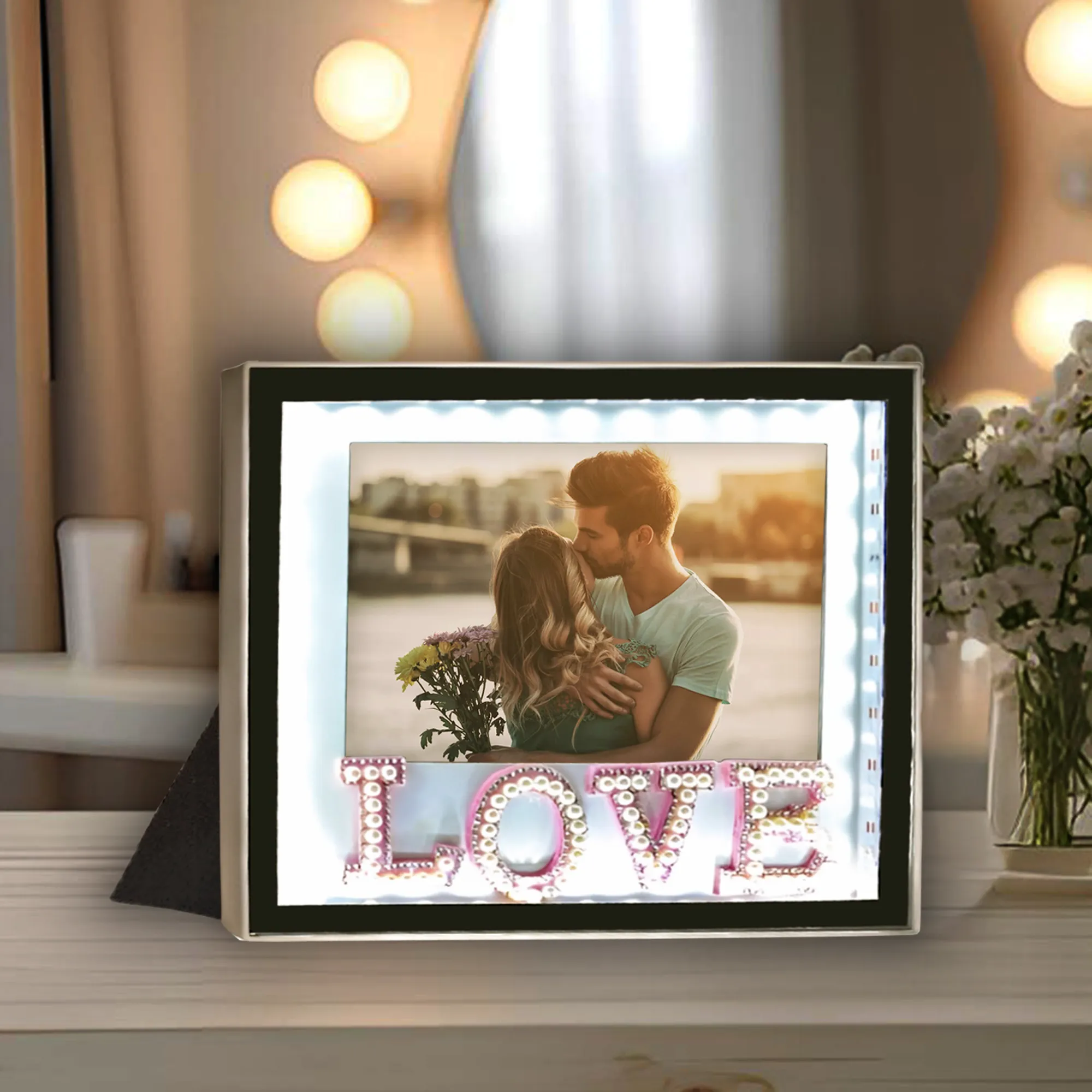 3D LED рамка "Love" и огледало