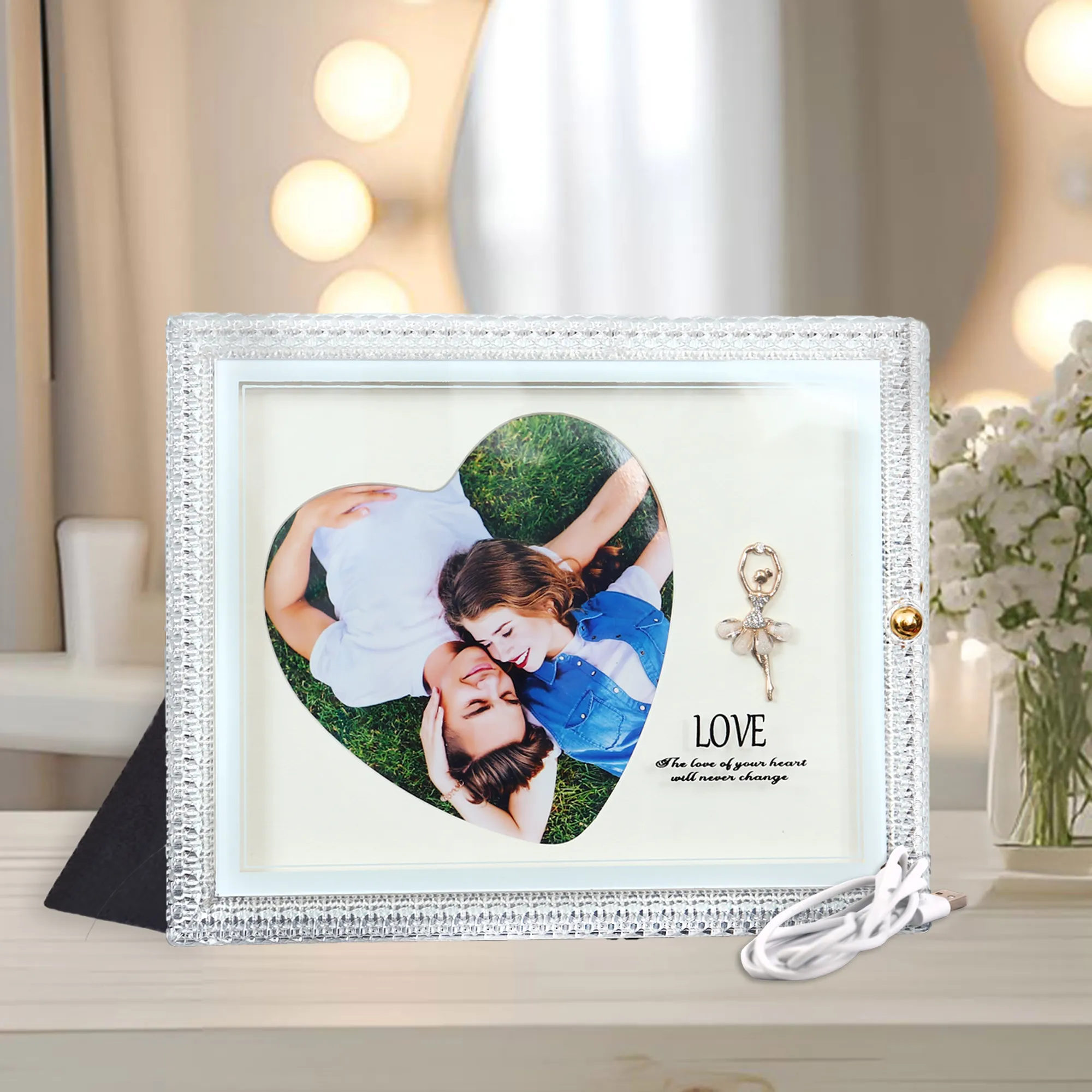 3D LED frame "Love"
